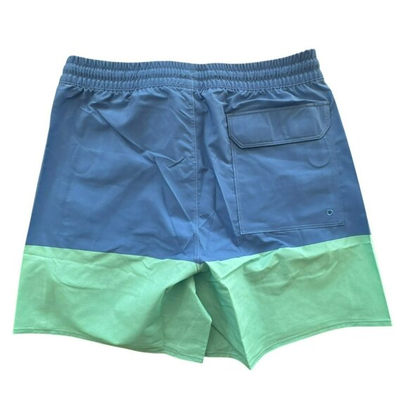 Patagonia Hydropeak Volley Shorts Men Small Blue Green 16" Outseam Quick Dry NWT - Picture 3 of 5